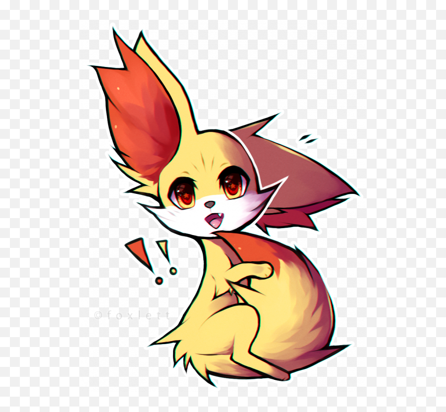 Favorite Pokemon Starters And In General - Media Discussion Fennekin Fan Art Transparent Emoji,Bulbasaur Emoji