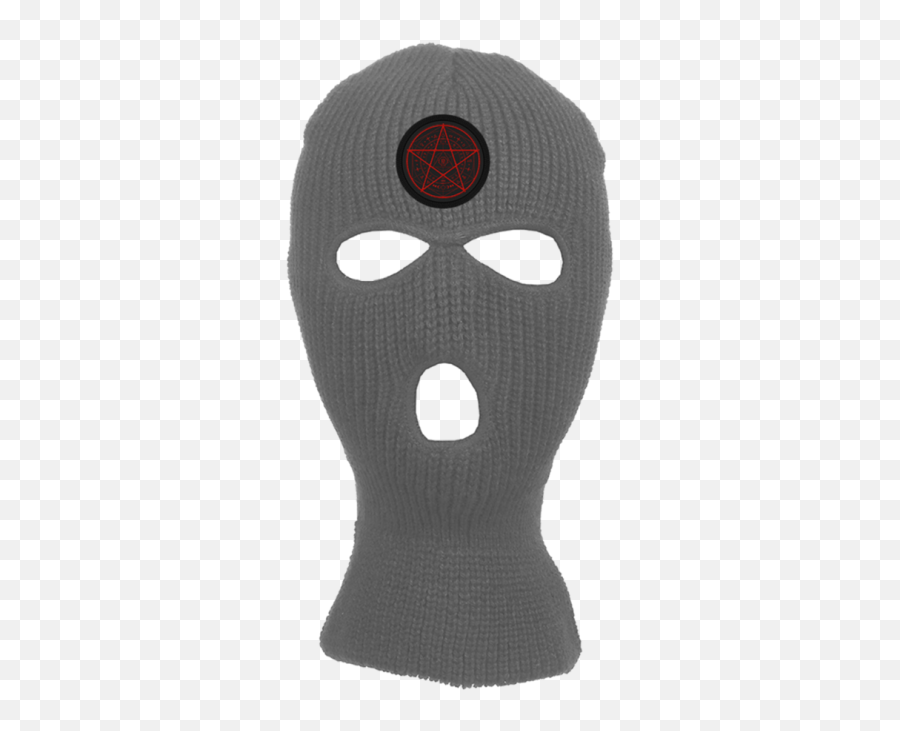 Pentagram Ski Mask - For Adult Emoji,Pentagram Emoticon -evil Facebook