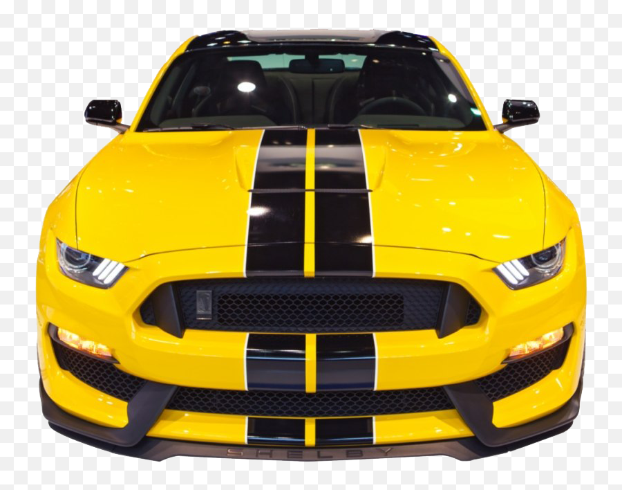 Yellow Ford Mustang Png Image - Mechanic Day Card Emoji,Ford Mustang Emojis