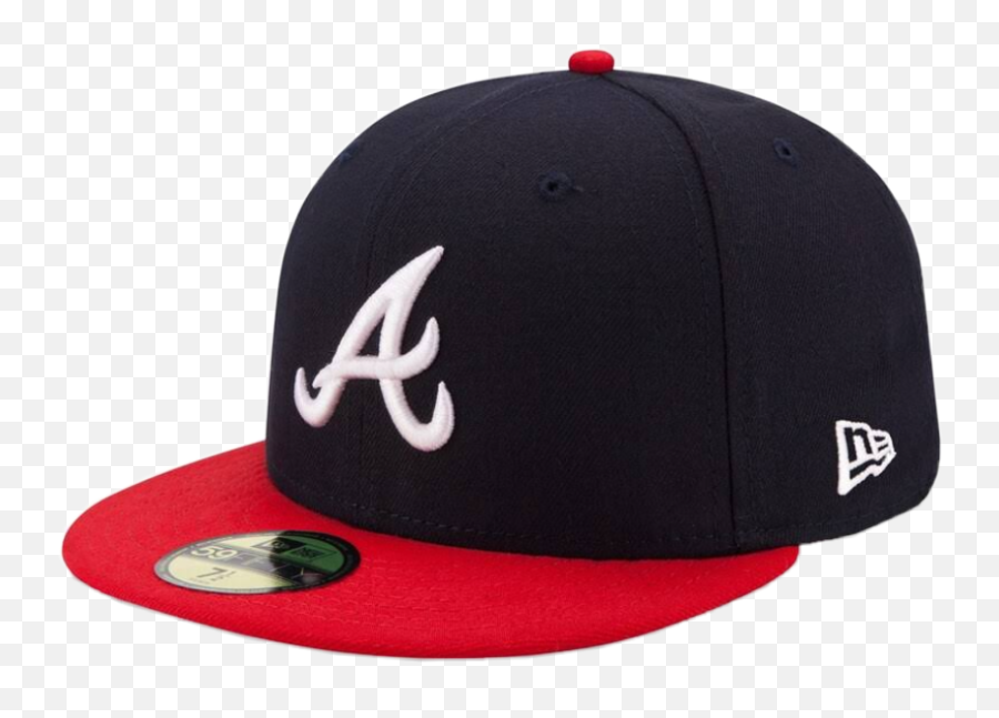 Newera Hat Hats Mlb Baseball Sticker - Atlanta Braves Fitted Hat Emoji,Mlb Emojis