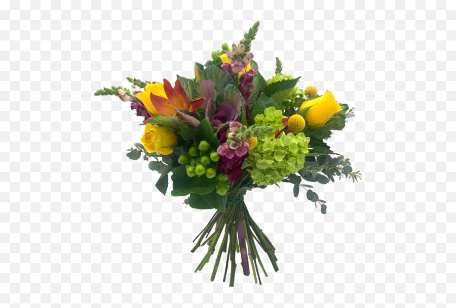 Hand - Tied Bouquet Delivery Hand Tied Floral Bouquets Emoji,Virtual Flower Bouquet Emoticon