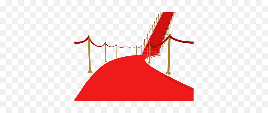 Red Carpet Vector - Red Carpet Stairs On Transparent Background Emoji,Red Carpet Emoji