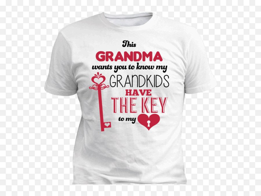 Key To My Heart - Personalized Tshirt Designs My Grandkids Have The Key To My Heart Emoji,Emoji T Shirt Ideas