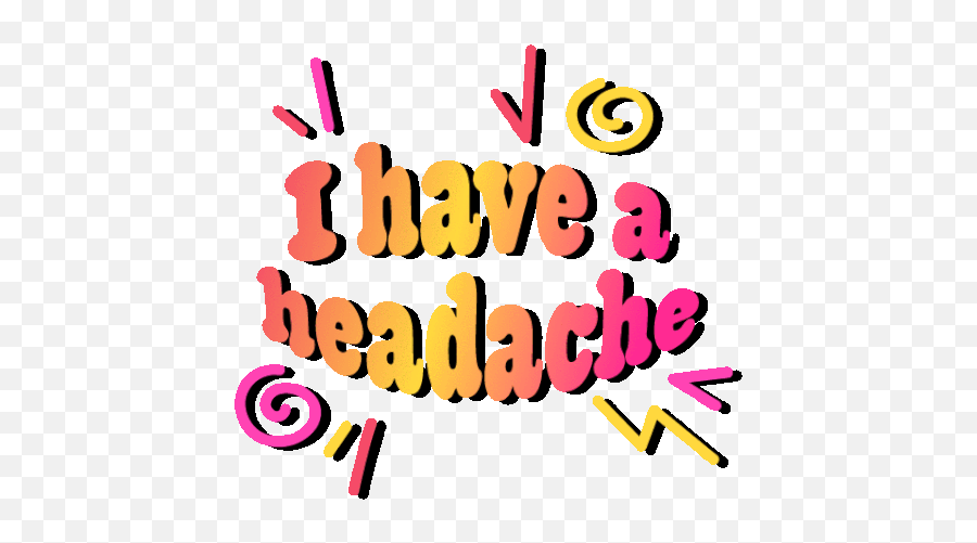 I Have A Headache My Head Hurts Sticker - I Have A Headache Emoji,Terrible Android Emoji