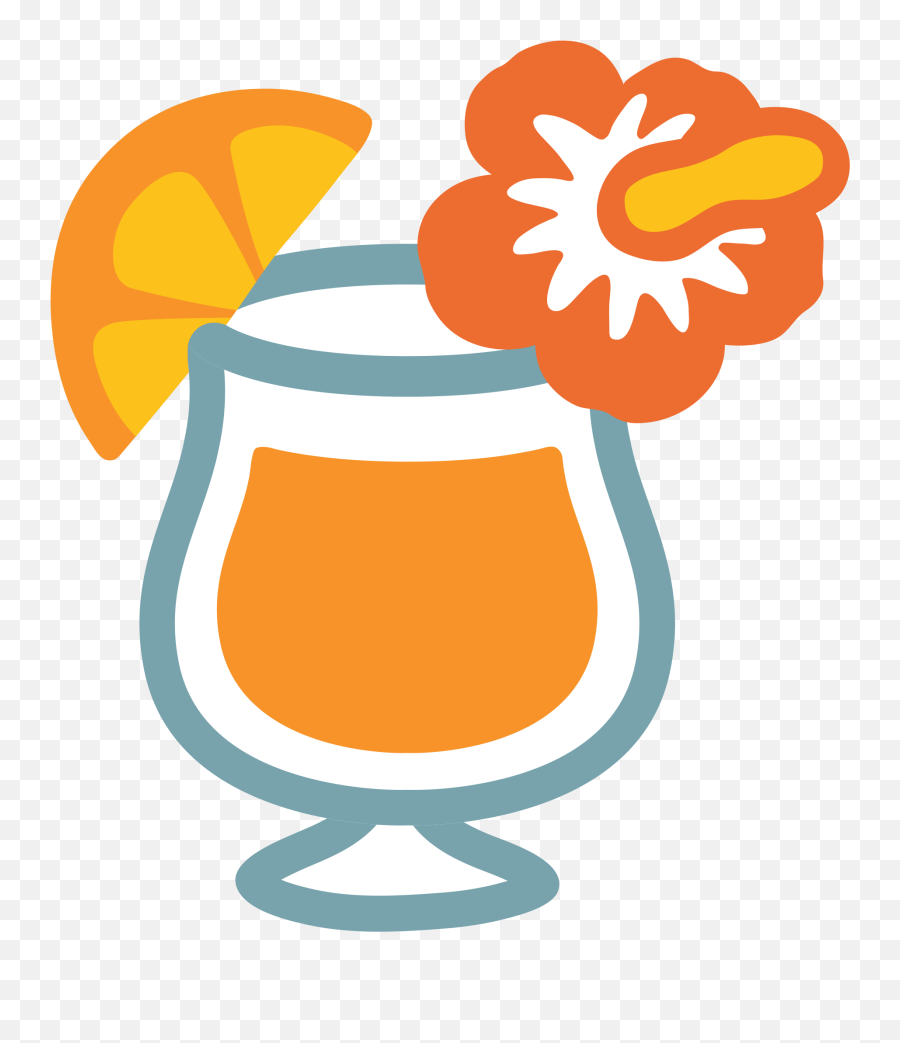 Fileemoji U1f379svg - Wikimedia Commons,Spilled Drink Emoji