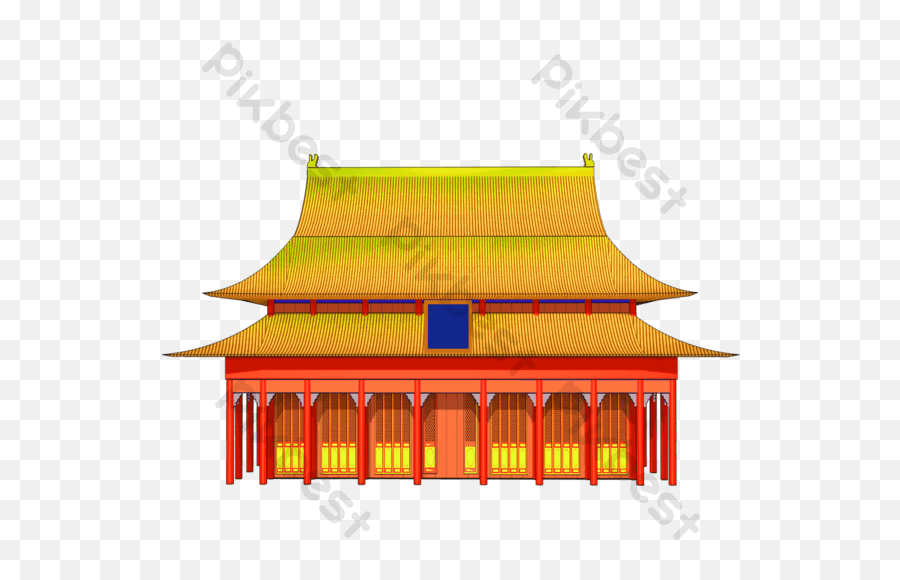 Forbidden City Illustration Poster Webpage Free Elements Emoji,Forbidden Emojis