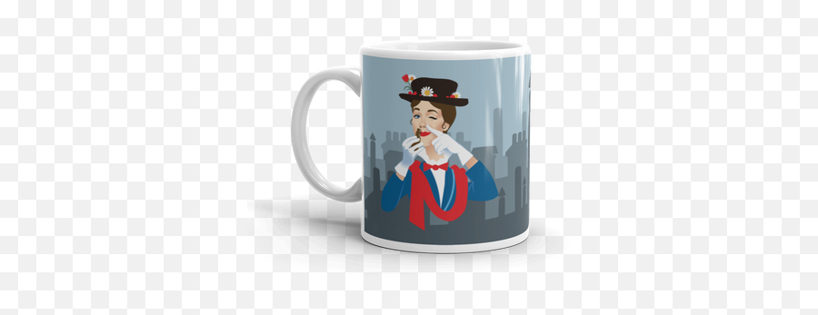 Mary Poppers Mug - Swish Embassy Emoji,Flag Of Britain Emoji