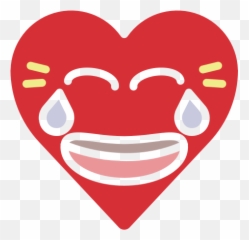 Emoji Emotion Funny Heart Joke - Happy,Funny Emotion