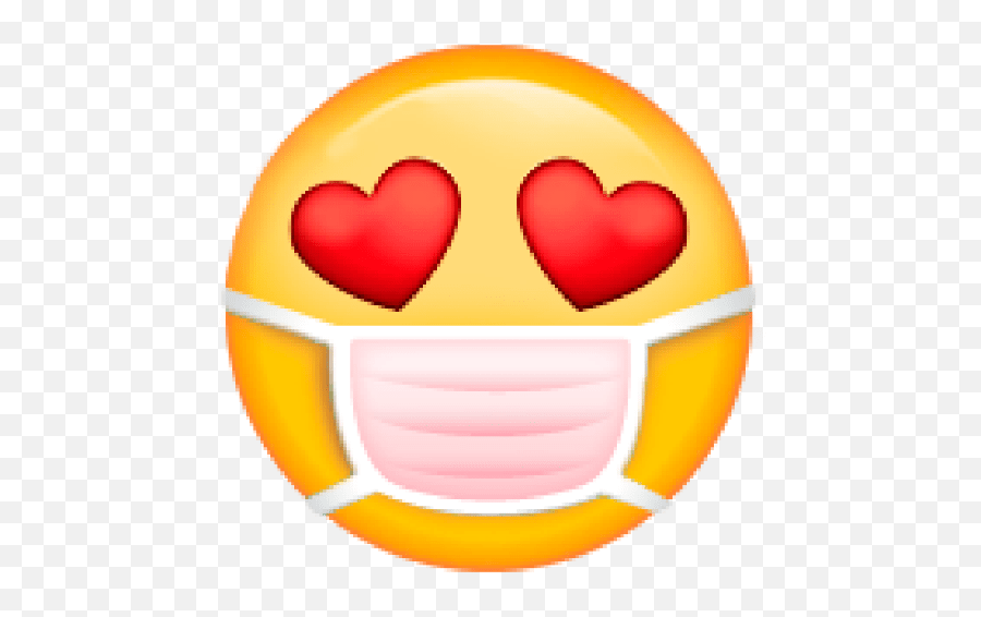 Quarantine Emojis - Happy,In Love Emoji Png