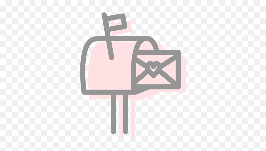 Mailbox Valentines Day Email Letter Mail Valentine Icon - Day Email Icon Emoji,Mailbox Emoji