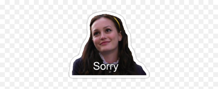 Stickers Tumblr Stickers Meme Stickers - Sticker Blair Waldorf Emoji,Gossip Girl Emoji