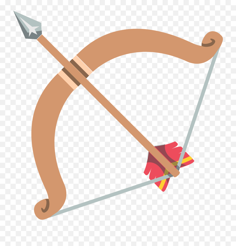 Bow And Arrow - Transparent Bow And Arrow Emoji,Bow Emoji