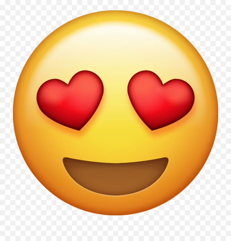 Emojis Png - Heart Eyes Emoji Transparent Background,Shrug Emoji