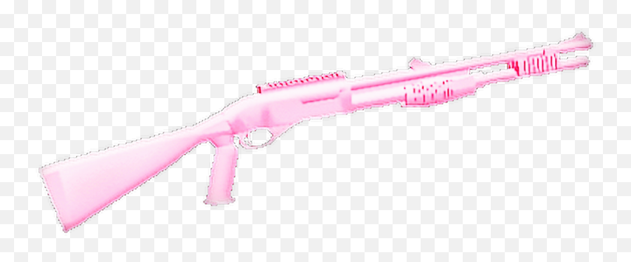 Pink Gun Guns Pistol Pink Gang Sticker - Solid Emoji,Shotgun Emoji