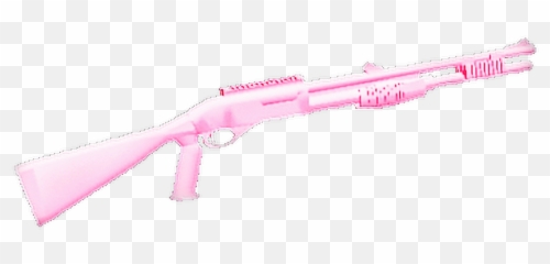 Pink Gun Guns Pistol Pink Gang Sticker - Solid Emoji,Shotgun Emoji