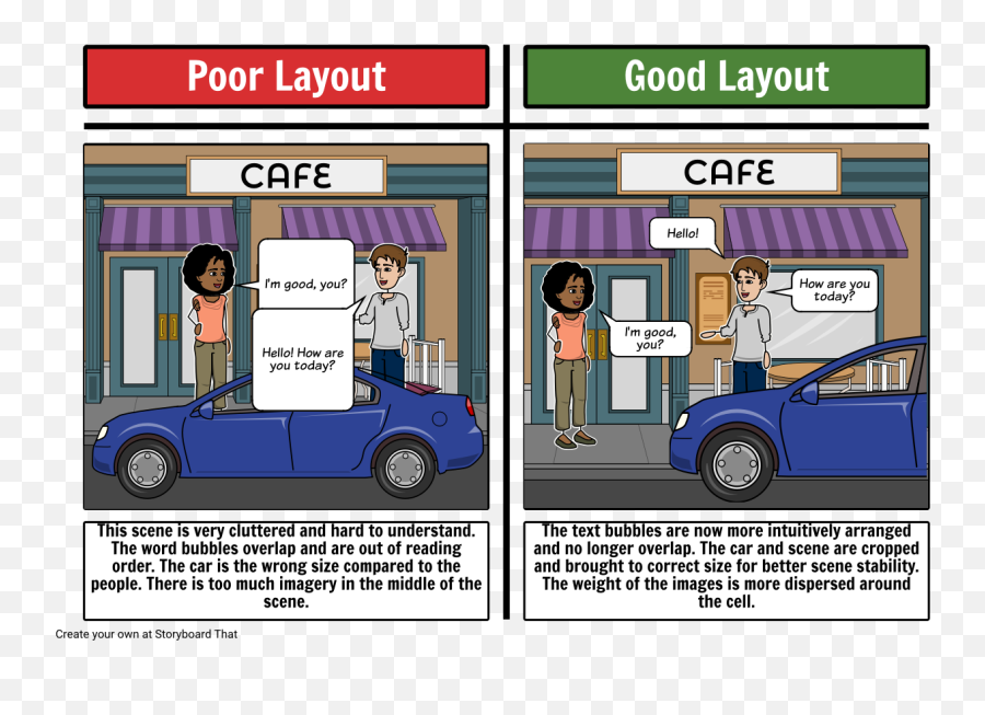 How To Storyboard - Language Emoji,Emotion Layout