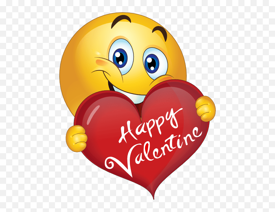Smiley Emoticon Smiley Emoji - Animated Emoji Happy Valentines Day,Ninja Emoji