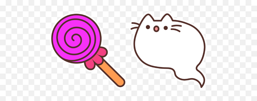 Top Downloaded Cursors - Custom Cursor Ghost Pusheen Emoji,Pusheen The Cat Emoji