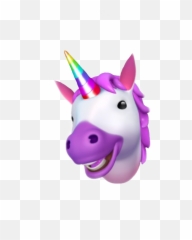 The Most Edited Animoji Picsart - Unicorn Emoji,Unicorn Emoticon For Iphone