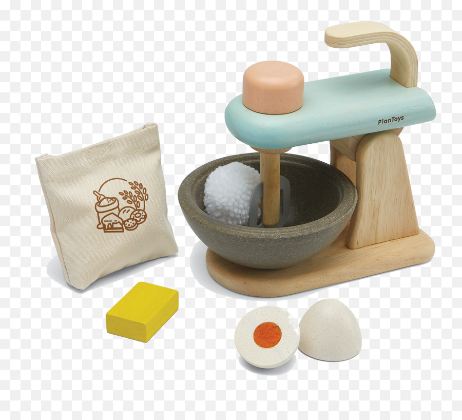 Stand Mixer Set - Baking Set Plan Toys Emoji,Emotion Mixer
