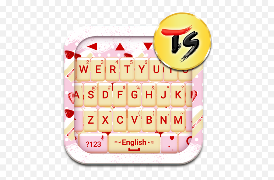 Strawberrycake For Ts Keyboard - Dot Emoji,Emoji Font 3 Actualizado 2016