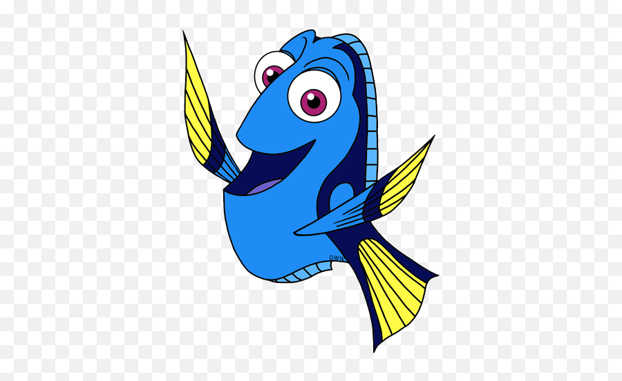 Free Finding Dory Silhouette Download Free Clip Art Free - Dory Clip Art Emoji,Finding Nemo Told By Emoji