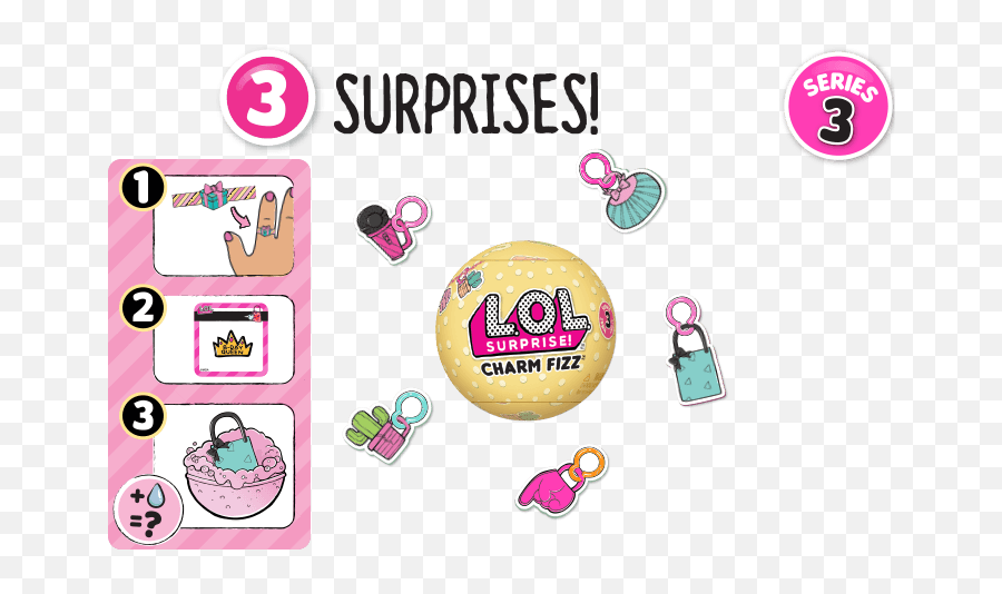 Lol Surprise Series 3 Confetti Pop Guide Lotta Lol - Lol Surprise Icons Png Emoji,Using Emojis Show You Tattoo