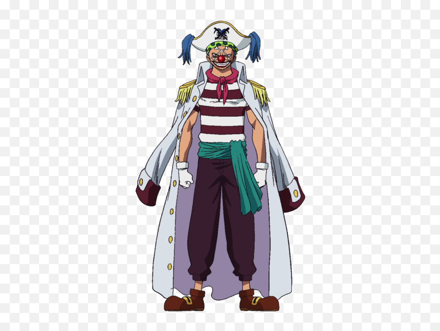 One Piece Seven Warlords Of The Sea Characters - Tv Tropes Buggy One Piece Official Art Emoji,Three Clown Emotions Tattoo