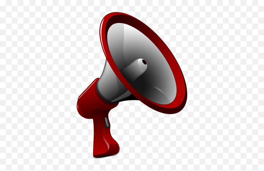 Megaphone - Free Icon Library Clipart Transparent Background Announcement Emoji,Red Speakerphone Emoji