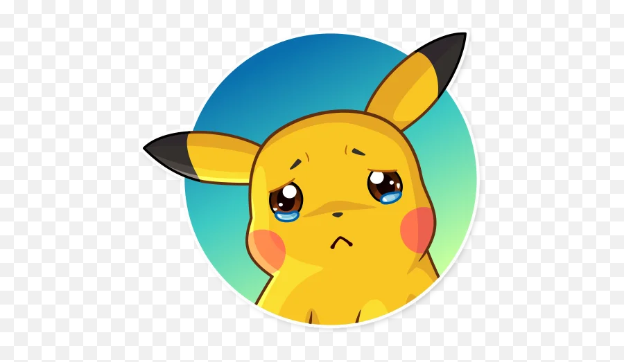 Pikachusad2 - Discord Emoji Detective Pikachu Telegram Sticker,Sad Emojis