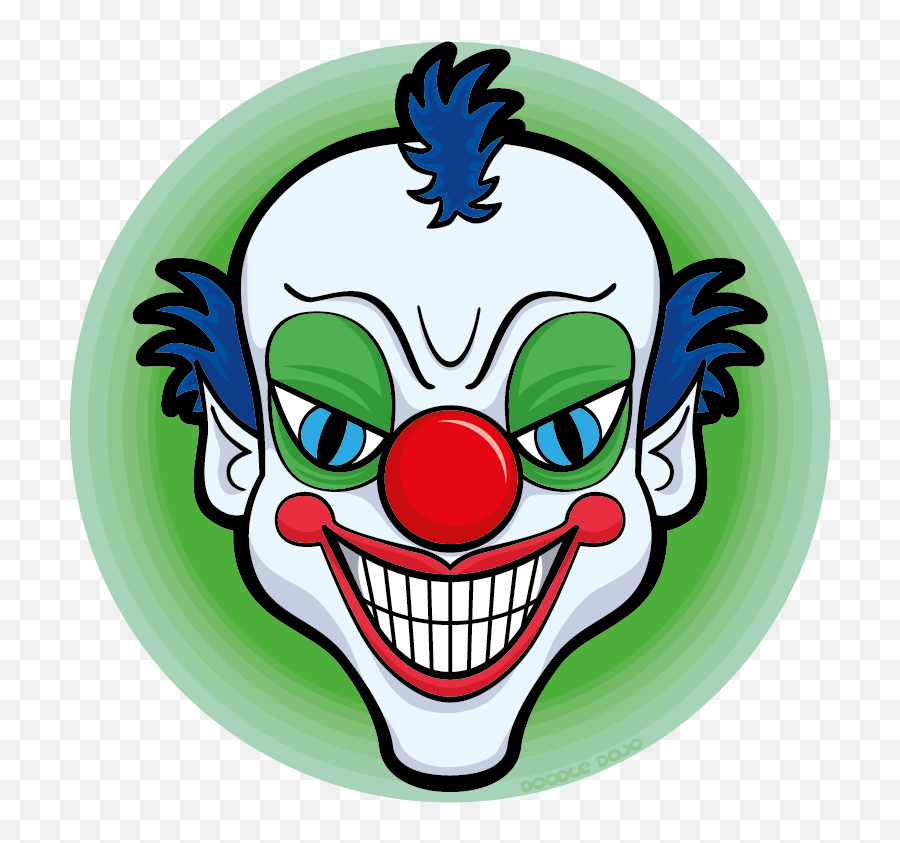 Desenhos De Palhacos Assassino - Funny Cartoon Joker Emoji,Emoticon Assassino