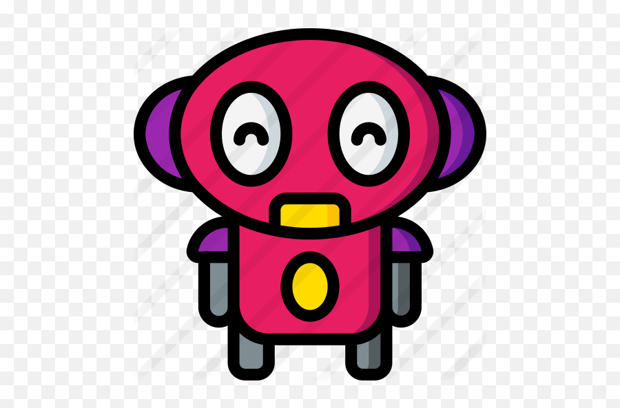 Robot - Dot Emoji,Robot On Facebook Emoticon