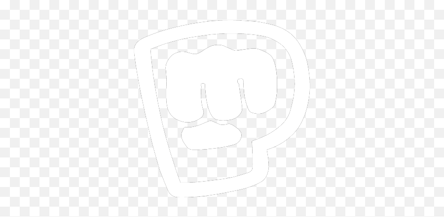 Pewdiepie Logo Neg Space1 - Decals By Fueledbymisery Subscribe To Pewdiepie Poster Emoji,Black Power Fist Emoji