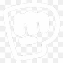 Pewdiepie Logo Neg Space1 - Decals By Fueledbymisery Subscribe To Pewdiepie Poster Emoji,Black Power Fist Emoji