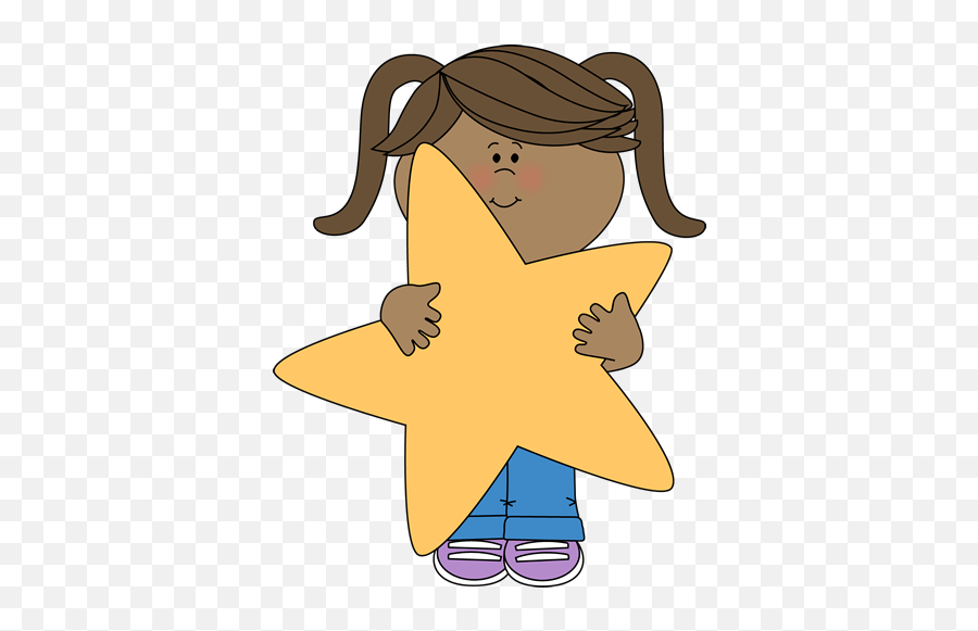 Free Little Girl Clipart Download Free - Star Student Clipart Emoji,Black Girl Emoticon Tiny