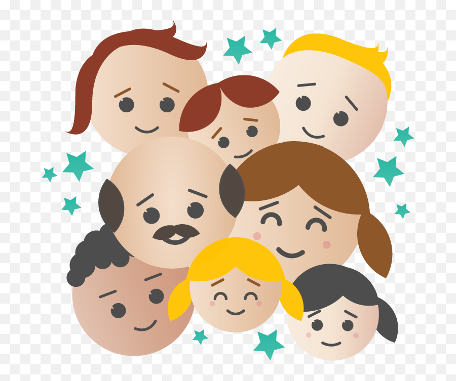 For Providers - Clip Art Emoji,Children's Emotions Faces