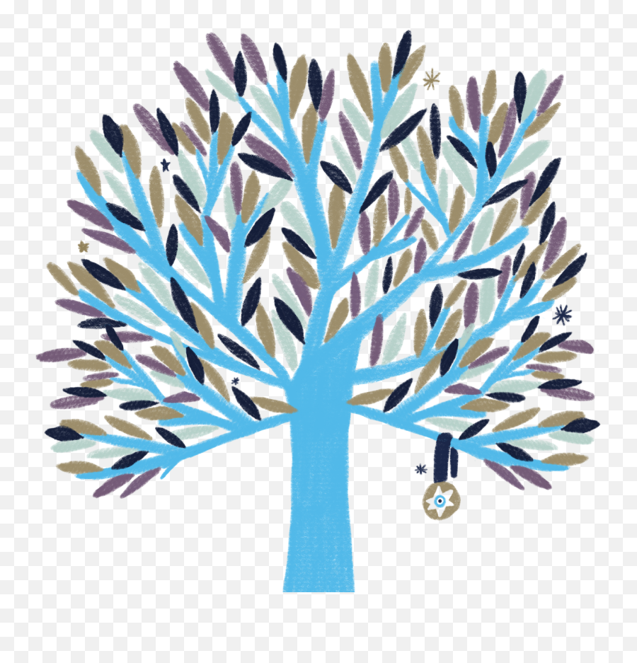 Seasonal Academy Foresta Collective - Decorative Emoji,Human Emotion Tree Art Design Art