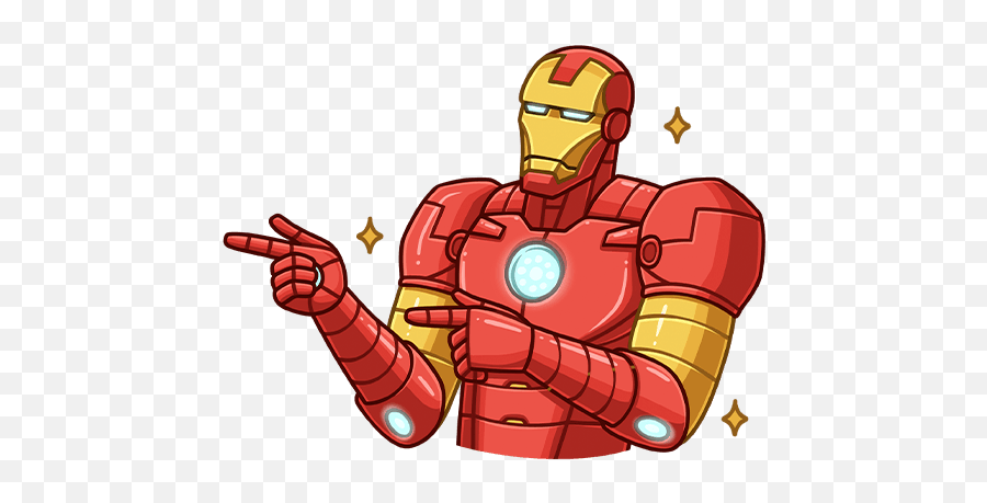 Vk Sticker - Iron Man Transparent Sticker Emoji,Iron Man Emojis