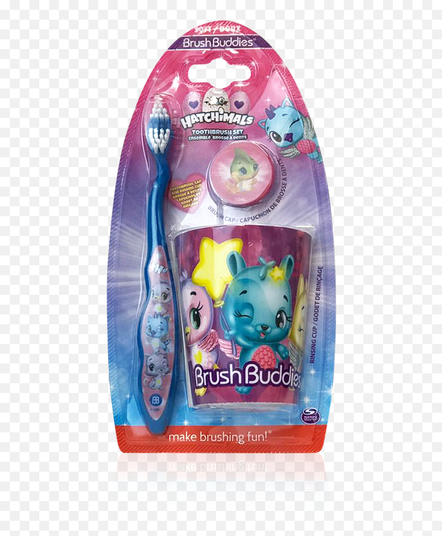 Hatchimals Manual Toothbrush Gift Set - Brush Buddies Hatchimals Emoji,Hatchimals Emotions List