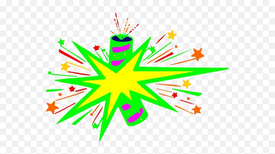 Firecracker Firework - Clip Art Library Crackers Bursting Clipart Gif Emoji,Explosion Character Emoticon