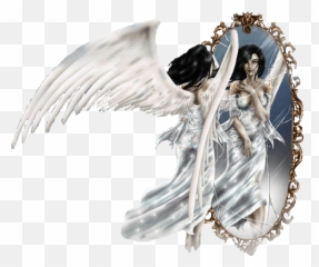 Angels Graphics And Animated Gifs Picgifscom - Angel In A Mirror Emoji,Angels Emoticons