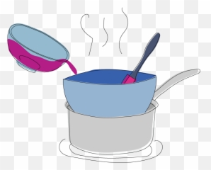 Melting With A Double Boiler Clipart - Full Size Clipart Clipart Boiler Emoji,Melting Heart Emoji