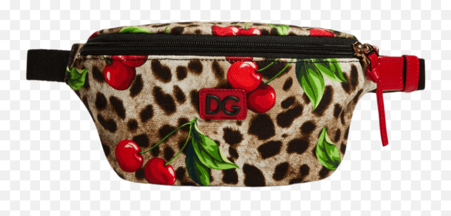 Girls Clothing Collection At Bergdorf Goodman - Dolce Gabbana Girls Leopard Cherry Print Belt Bag Emoji,Bera Emoticon