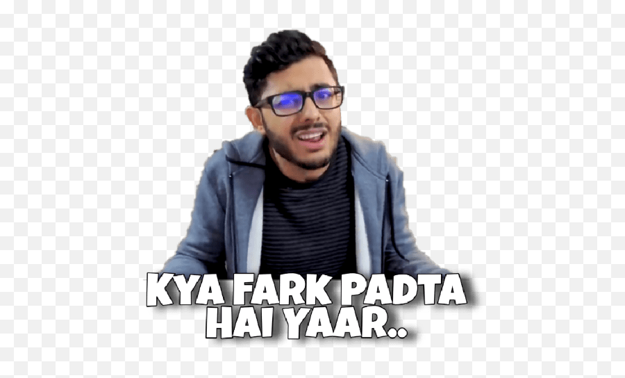 Carryminati Emoji,Kya Yahi Pyar Hai Theme Letter Emoji