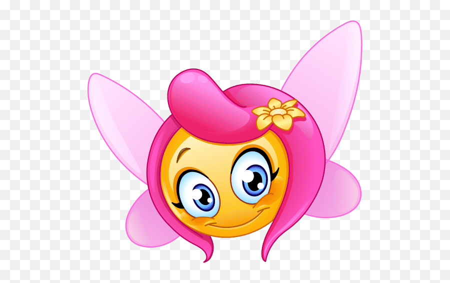 Yayayoyo U2013 Canva - Fairy Smiley Emoji,Emoticon Fairies