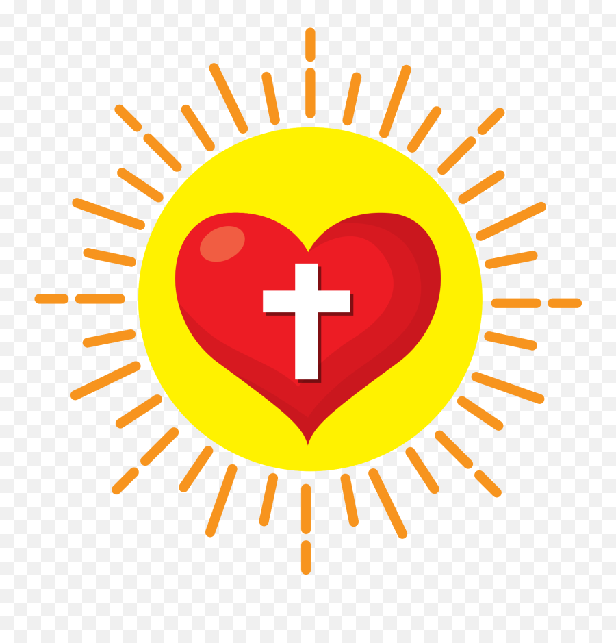 Free Sacred Heart Sun Burst 1187676 Png With Transparent Emoji,Rush Of Emotion Clipsart