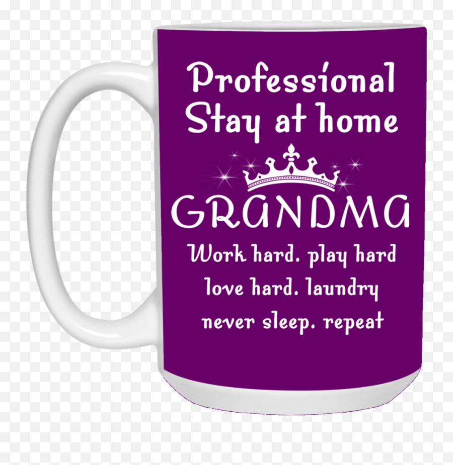 Professional Stay At Home Grandma Mugs Emoji,Emoticon Doing Laundry