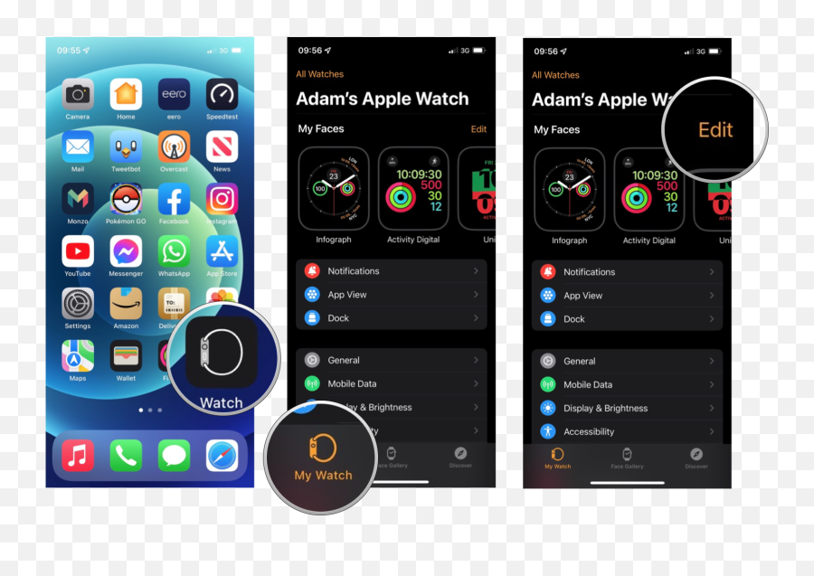 How To Change Your Apple Watch Face Imore Emoji,Iphone 6 Emojis Update Faces