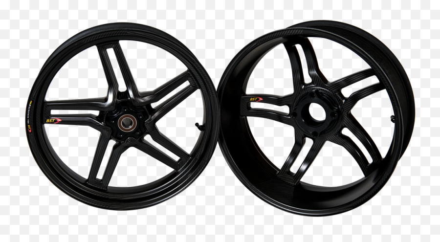 Bst Rapid Tek 5 Split - Spoke Carbon Fiber Rear Wheel For The Emoji,Ducati Design & Emotion