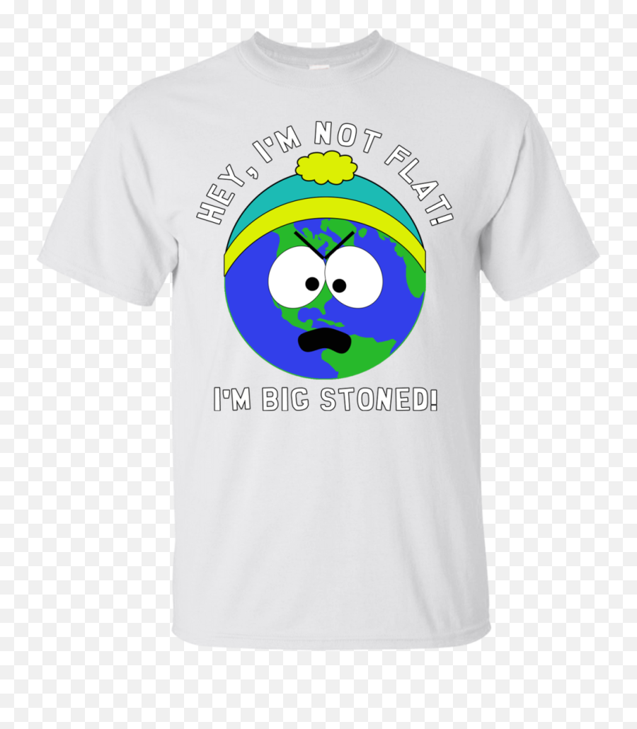 Big Flat Earth - Short Sleeve Emoji,Southpark Emoticons